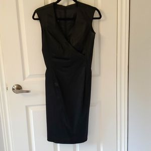 Black cocktail dress, size 6